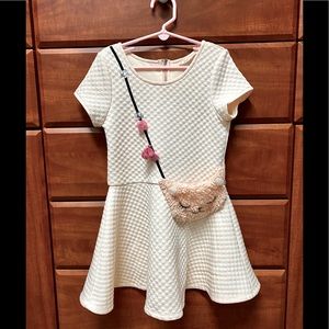 Kids Baby Sara by Sara Sara Quilted Purse Dress. EUC. Size 6x